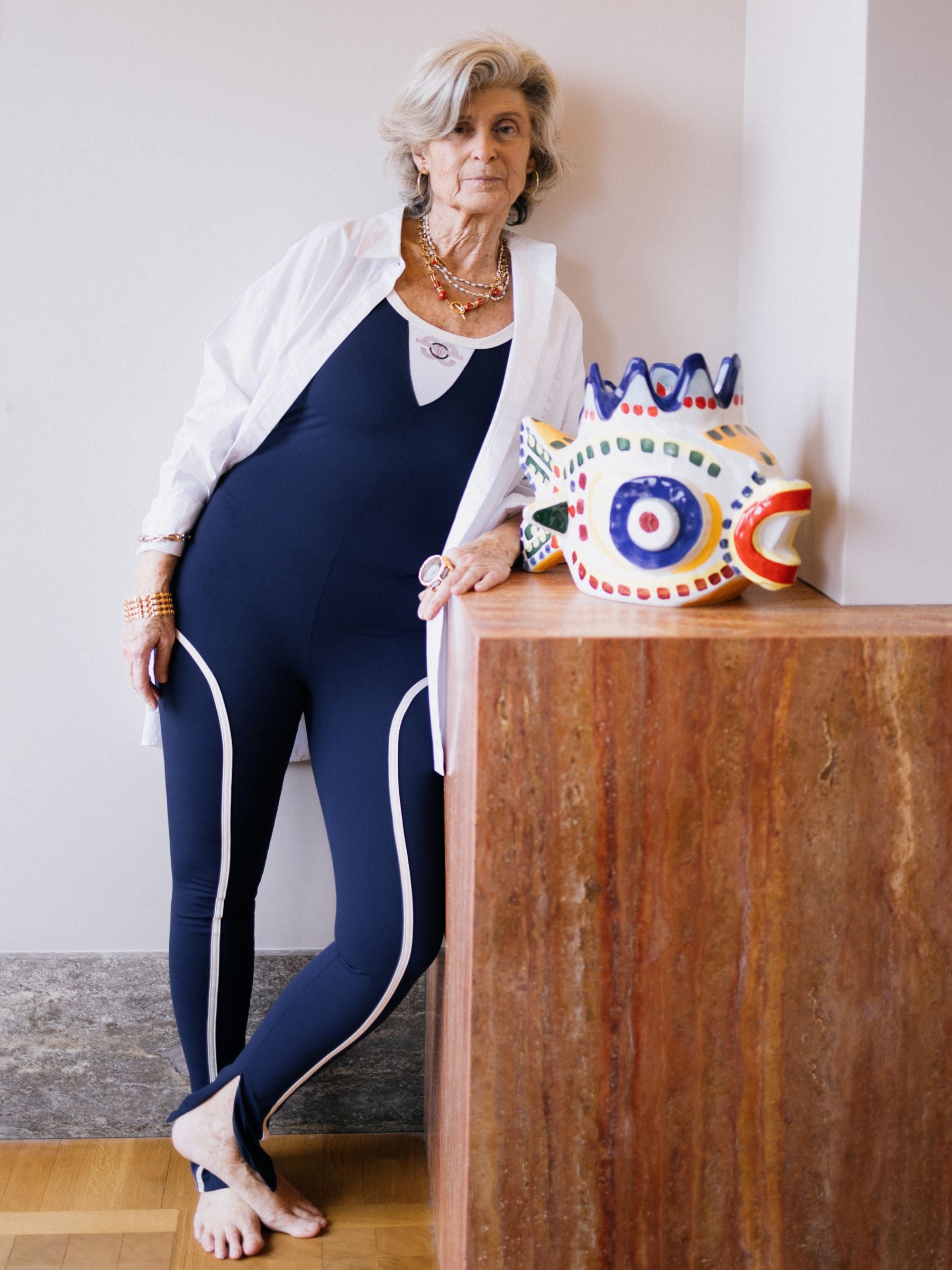 ARI new combinaison bleu & beige