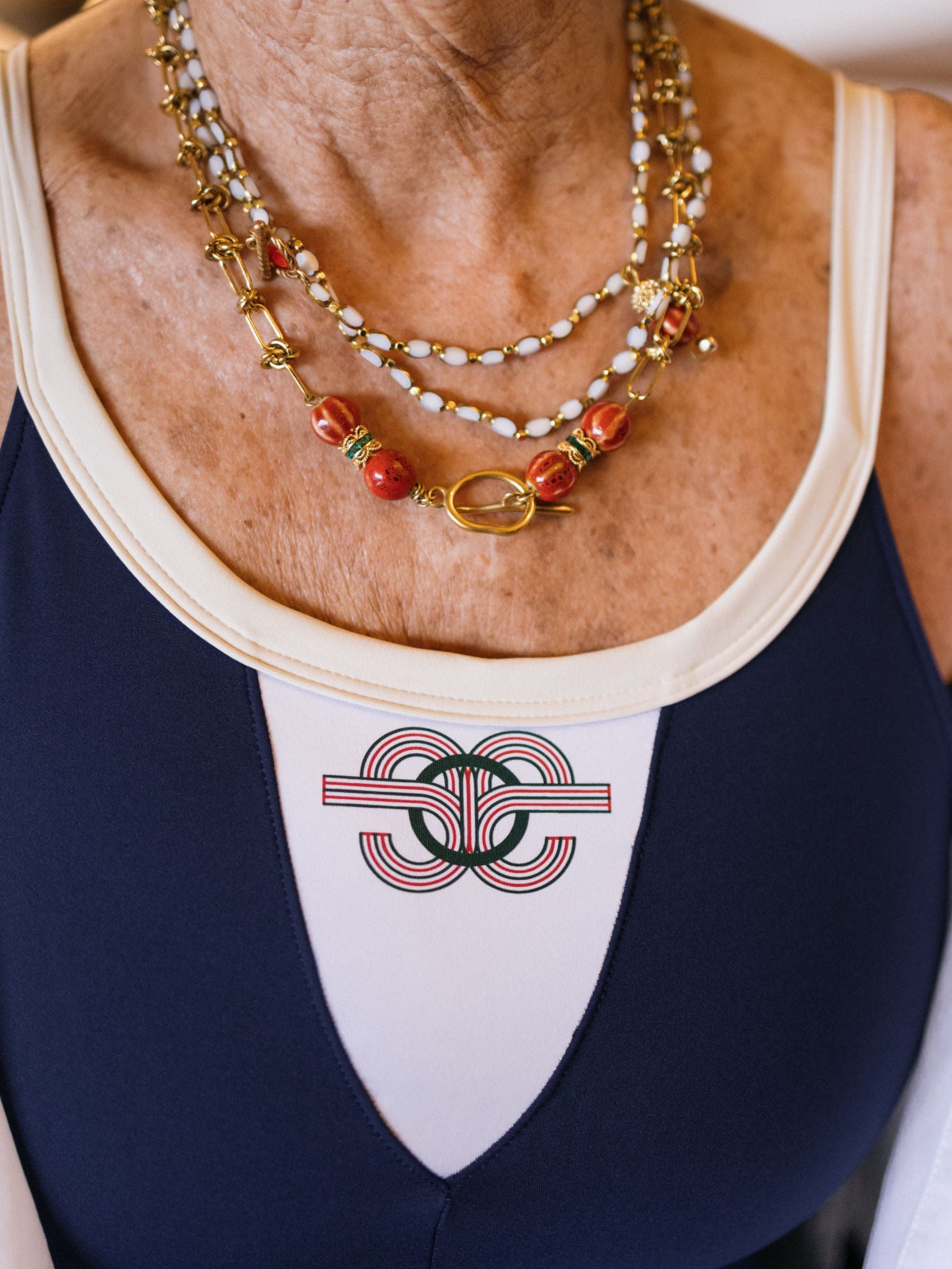 ARI new combinaison bleu & beige