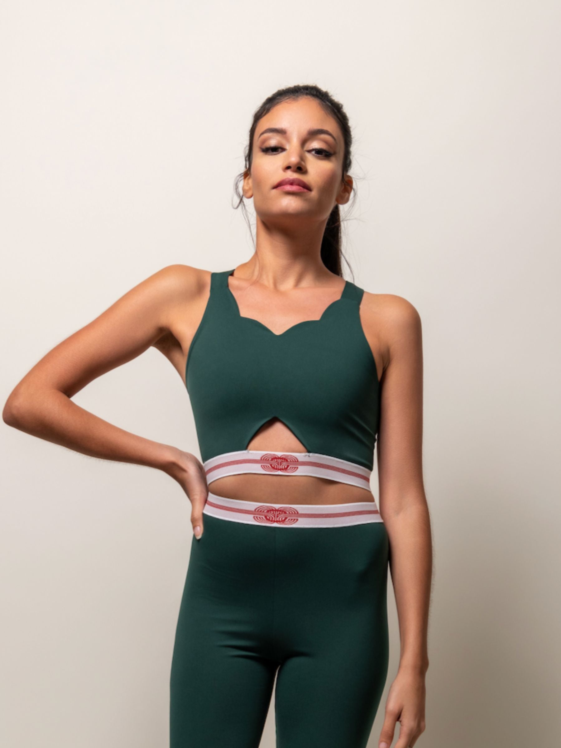 Brassière Joannie Vert Vintage