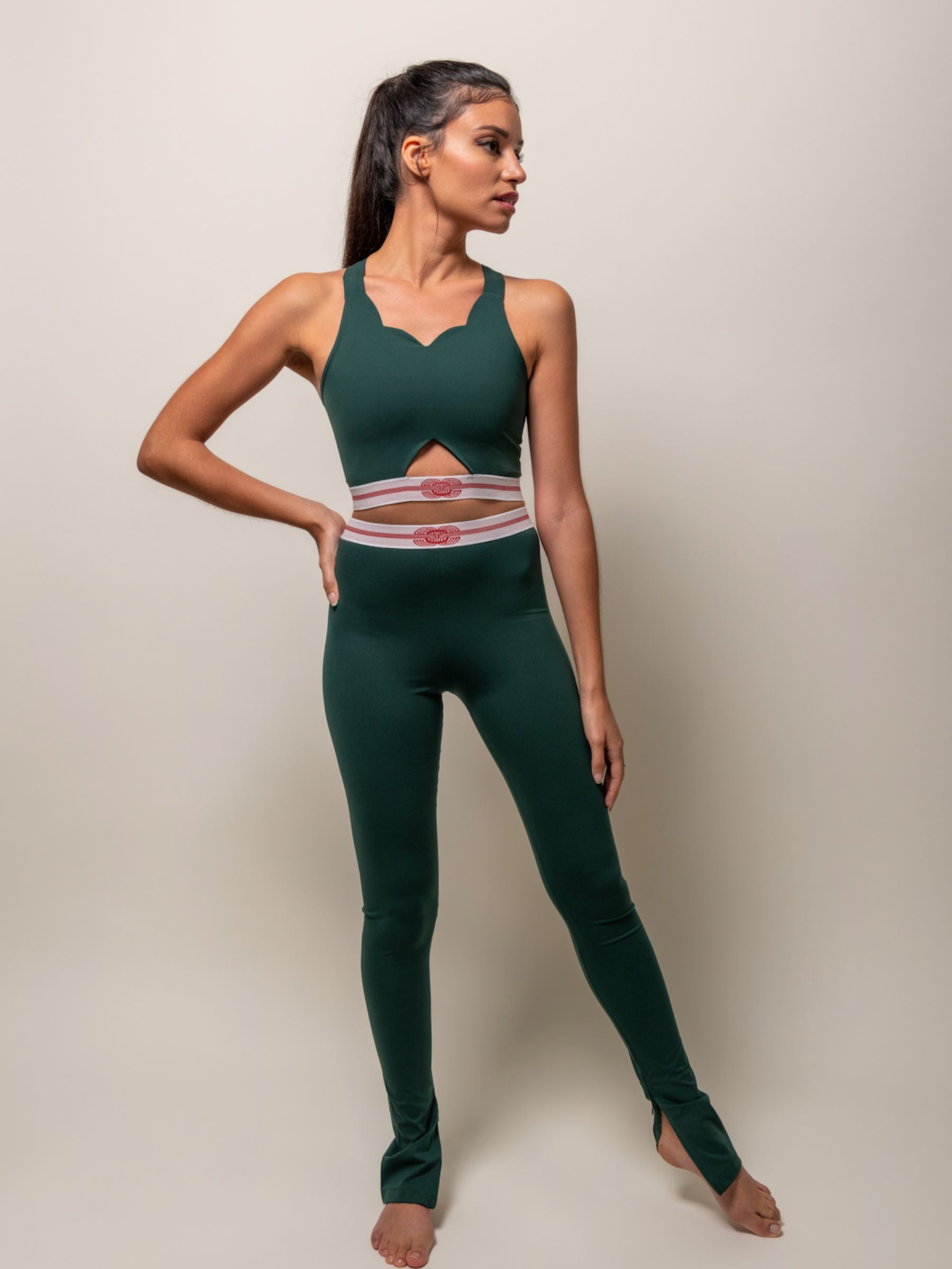 Brassière Joannie Vert Vintage