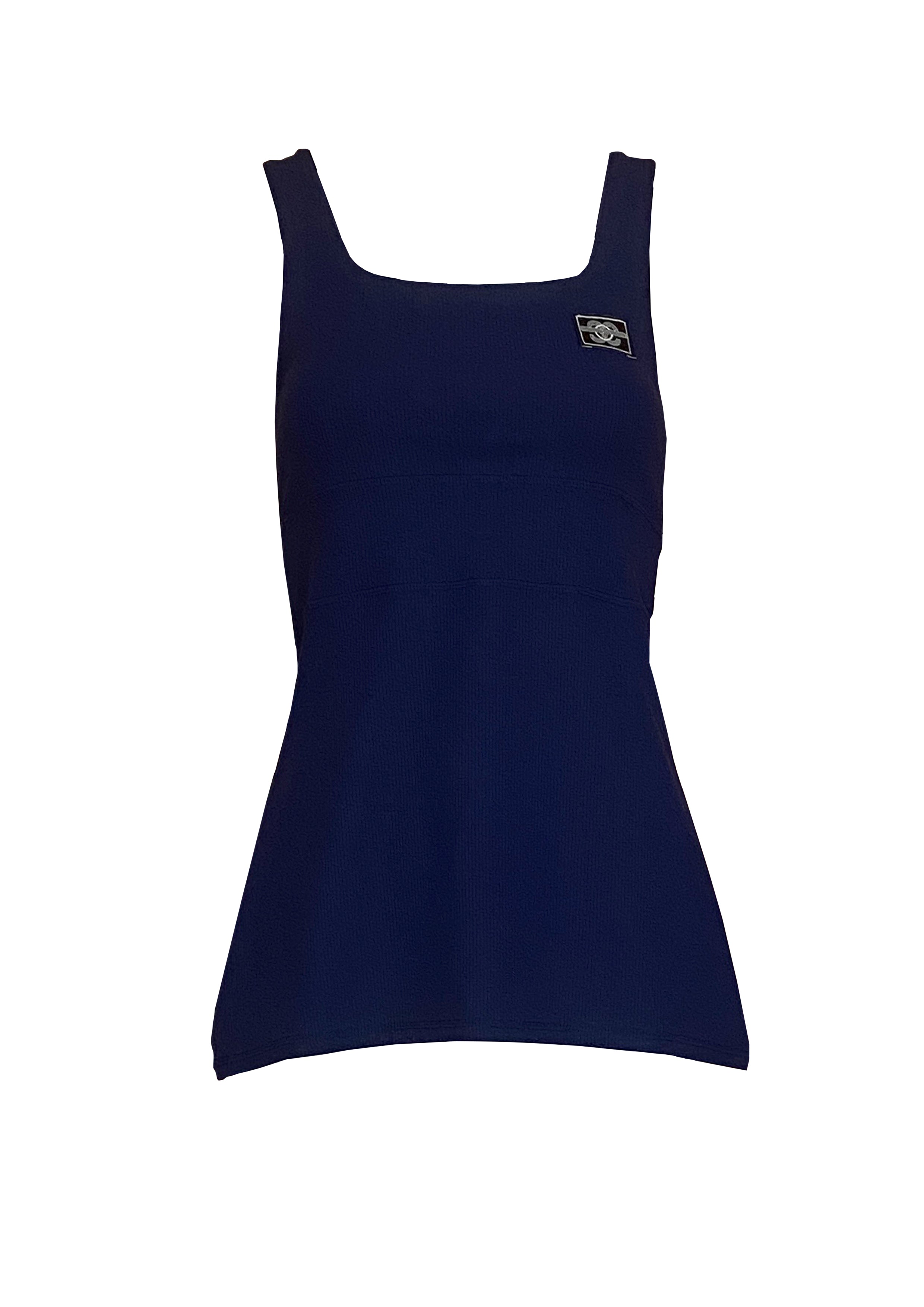 DELPHINE blue top