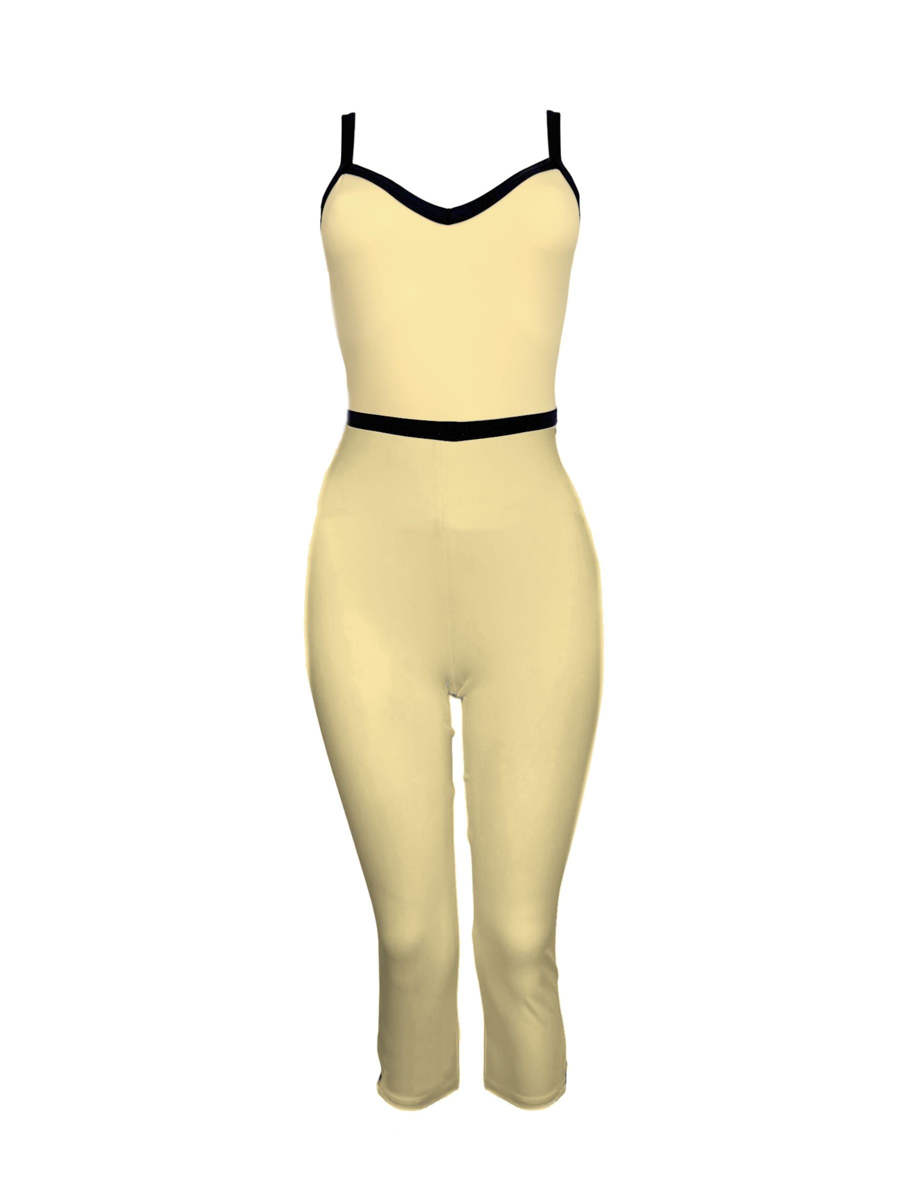 LA FANNY combinaison crème & noire