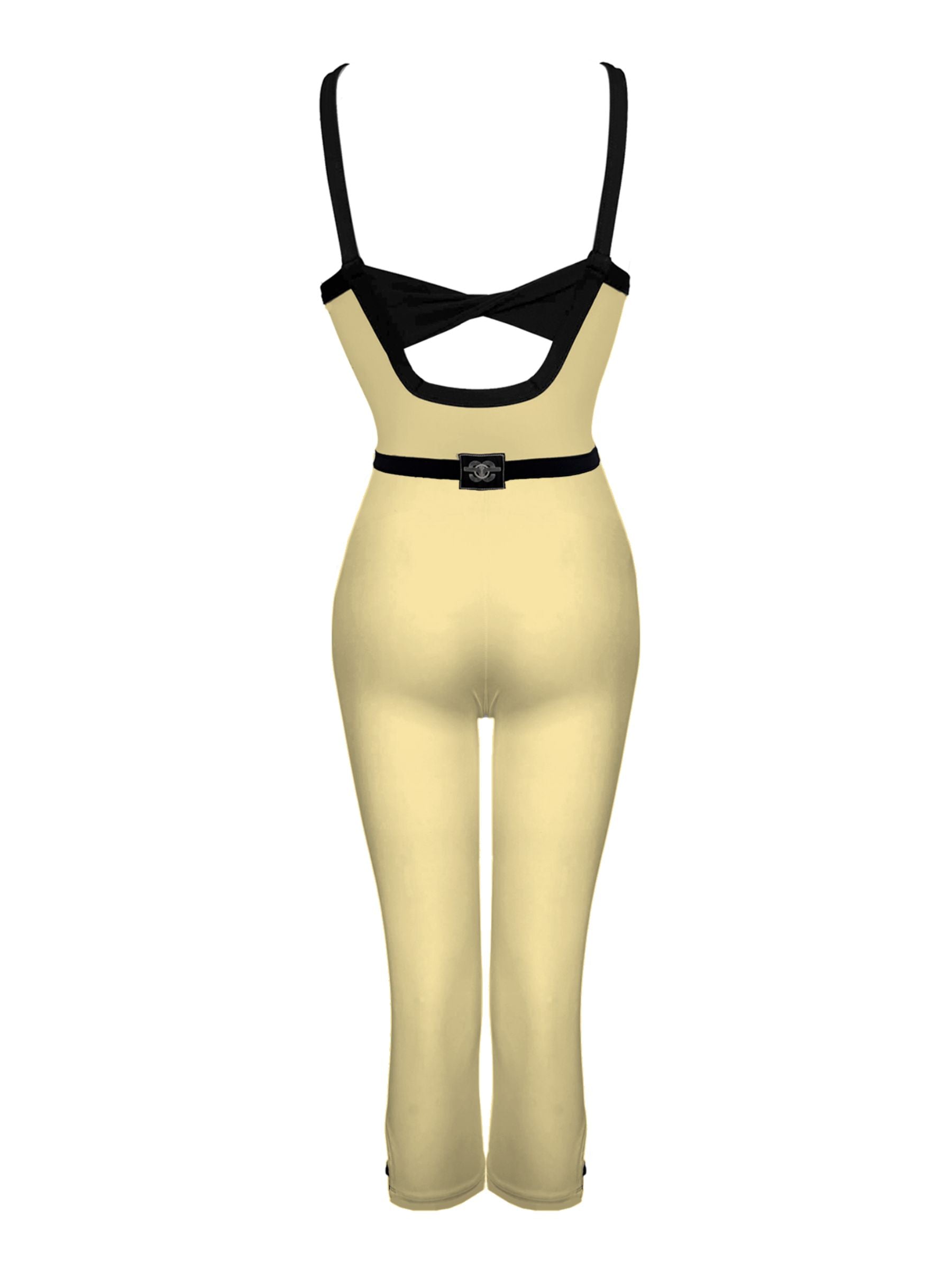 LA FANNY combinaison crème & noire