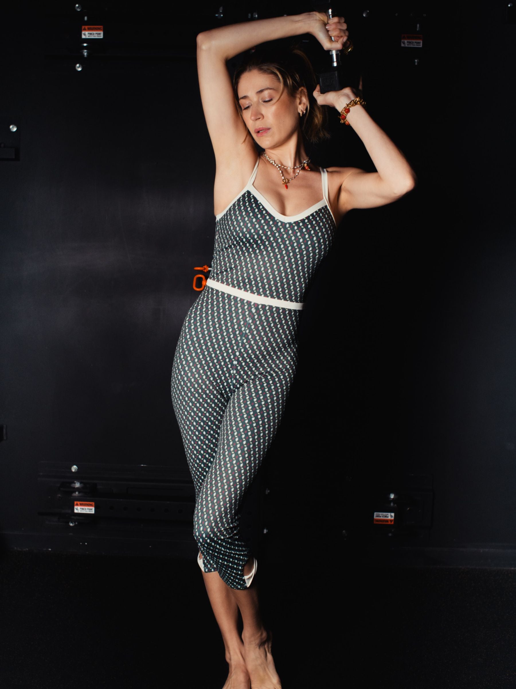 LA FANNY combinaison print OPOI & beige