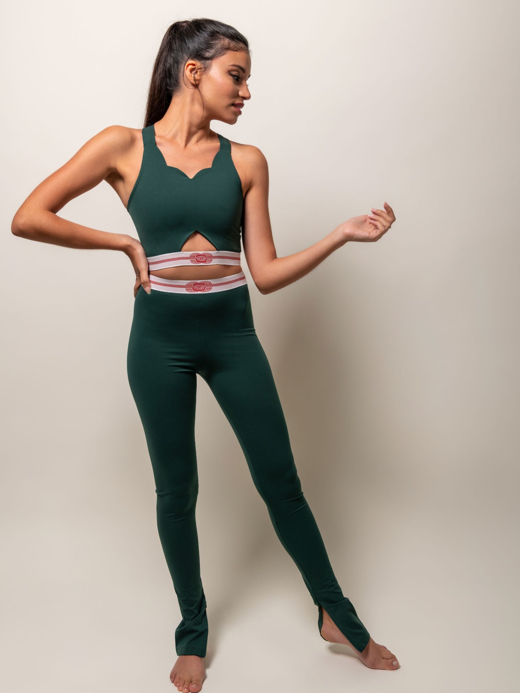 Legging Joannie Vert Vintage