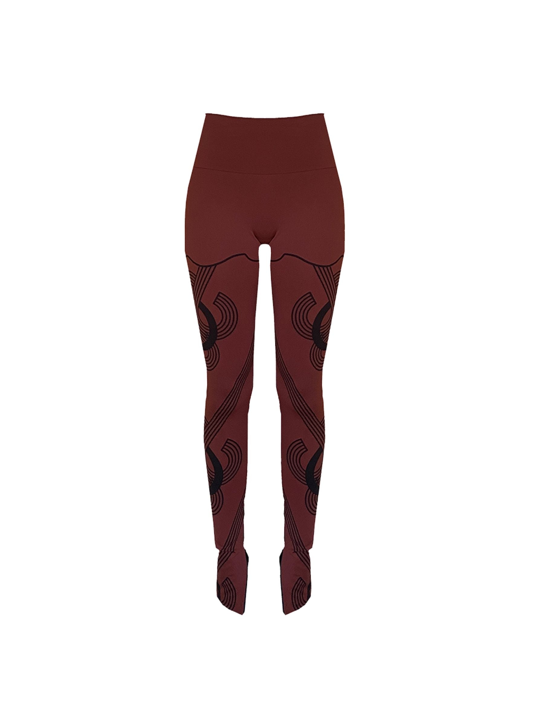 Legging Rossana Neo Marron