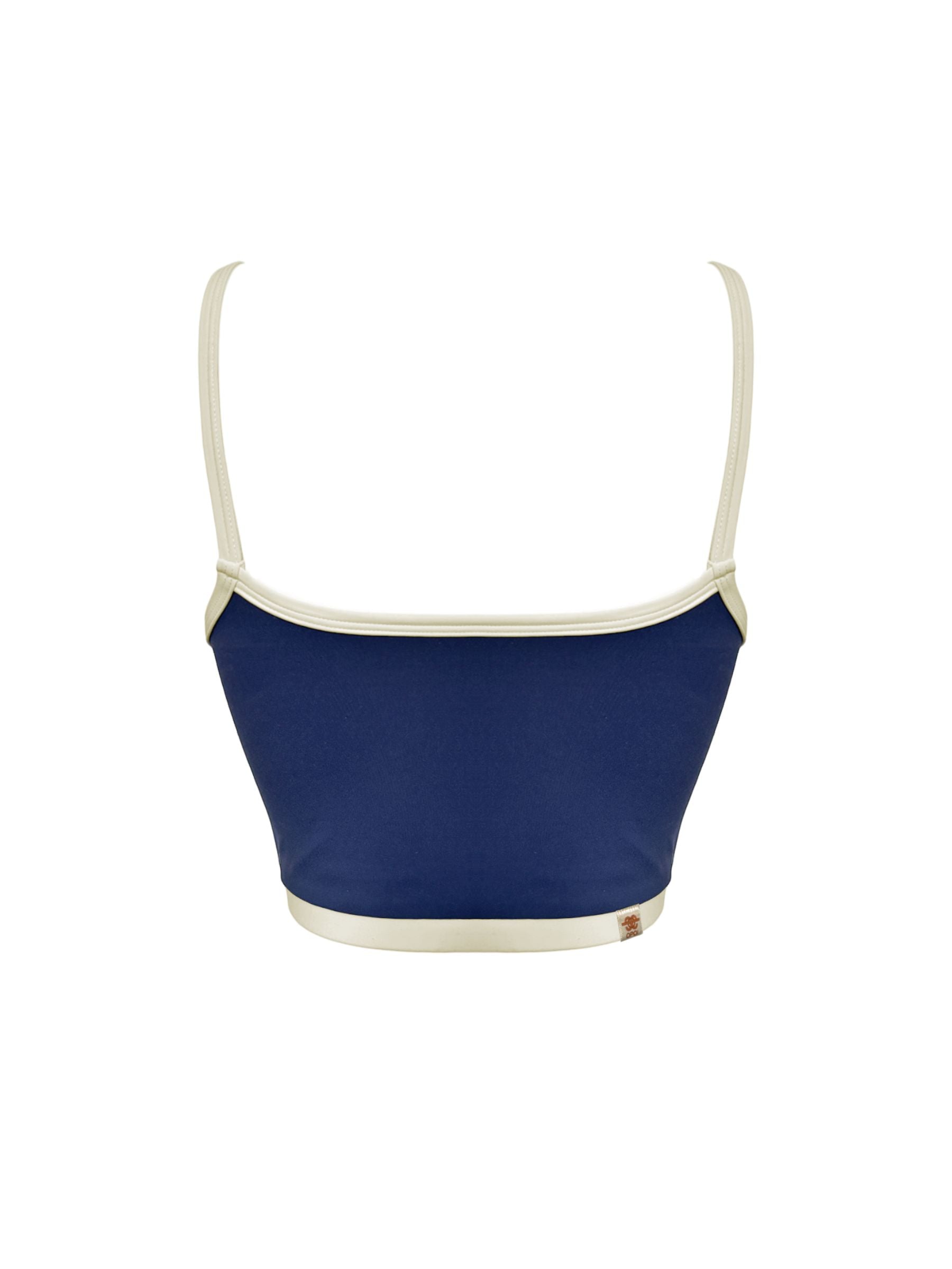 LA JESS top bleu & beige